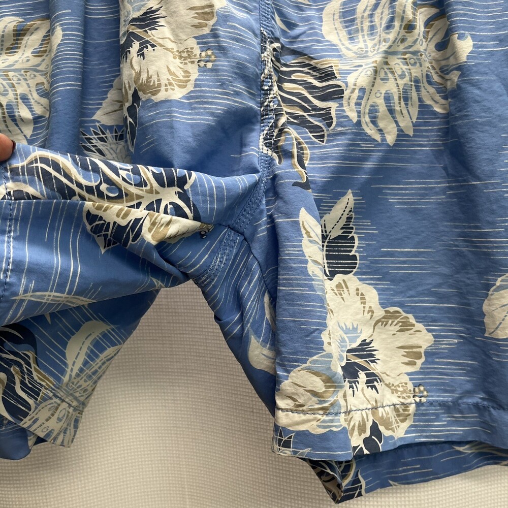 Tommy Bahama Relax Mens Blue Floral Swim Trunks XL Beach Classic - Picture 4 of 7